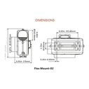 SEAFLO In-Line Blower, 12V 320 CFM 4" Flex-Mount Marine Ventilation Fan image number 3