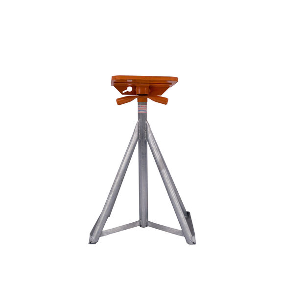 33" to 50" Flat Top Galvanized Powerboat Stand image number 0