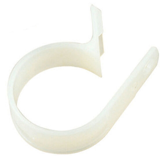 Cable Clamps, White, 3/8", 100-Pack image number 0