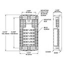 ST Blade Fuse Block, 12 Circuits with Negative Bus and Cover image number 4