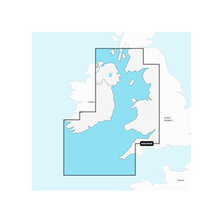 Garmin Navionics Vision+ EU004R Irish Sea, Electronic Chart