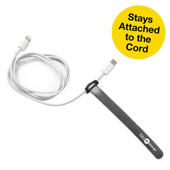 6" x 0.5" Self-Gripping Cable Ties, 30 Pack image number 3