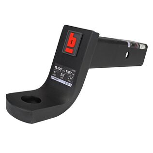 Trailer Ball Mount  2.5" Shank 5" Drop HD