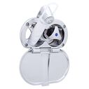 Trinidad Transom Shower Cold Only, Chrome Cup & Lid, Hammer-Head Arctic White Sprayer, 6' Stainless Steel Hose, Chrome Trinidad Handle image number 0