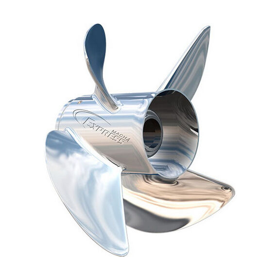 14" x 13" Express Mach4 EXEX2-1413-4, 4-Blade, RH, Stainless Steel Propeller image number 0