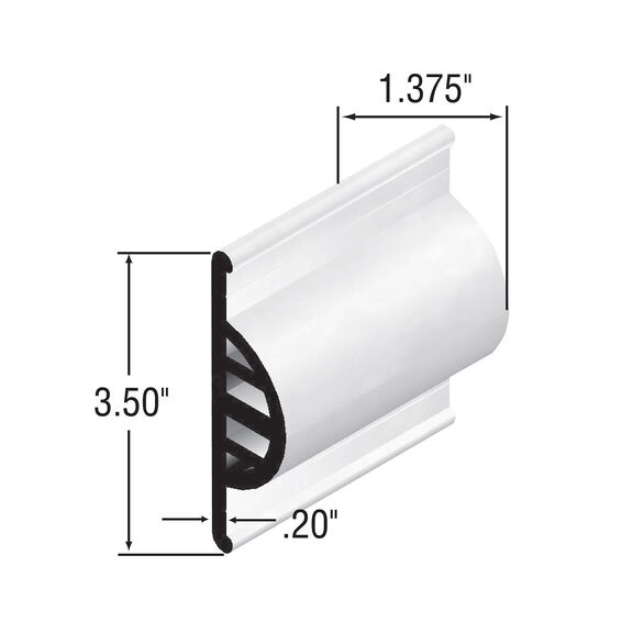 True Color Commercial Grade Side Gard Vinyl Dock Edging, 10' Retail Pack image number 1