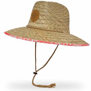 Coral Reef Coral Catamaran Straw Hat
