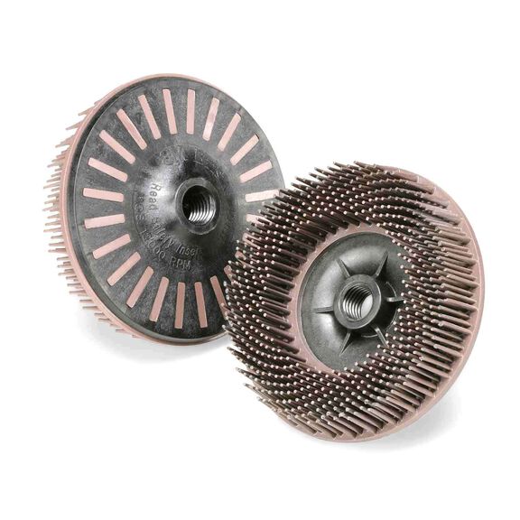 Bristle Disc, 4 1/2" x 5/8", 36 Grit image number 0