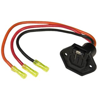 Female Boat Side Trolling Motor Socket, 24V