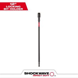 SHOCKWAVE&trade; 12" Impact Locking Bit Holder