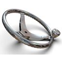 15 1/2" Power Grip Steering Wheel, 5/8" Hub image number 1