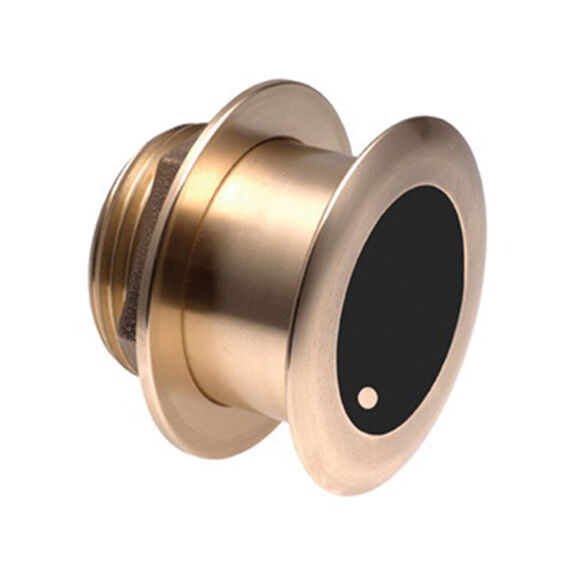 Airmar Bronze Thru-Hull Wide Beam Depth/Temp Transducer, 12 Degree Tilt image number 0