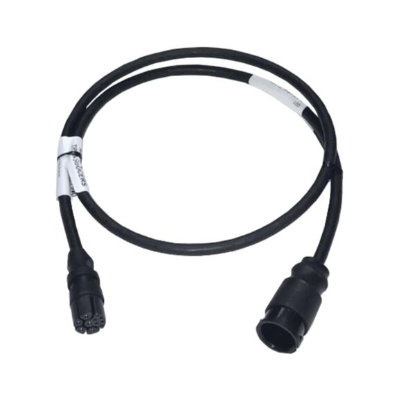 M&M Cable, 12-Pin Chirp Series, with Raymarine 11-pin H/M Connector - 1m image number 0