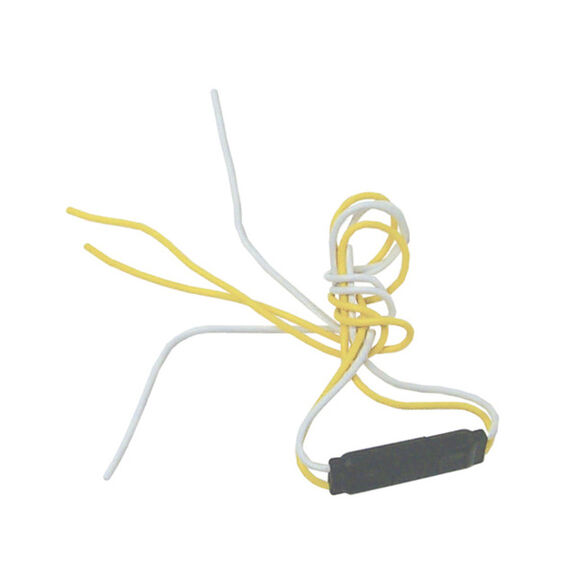 Trailer Connectors - 2 Pole Polarized - Flat with 12" Wires on each half image number 0