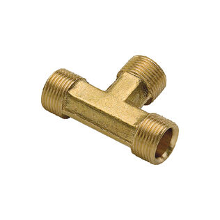 Hydraulic Steering Connector, Tee Fitting, 3-Pack