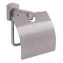 Miah Single Post T.P. Holder w/Lid Brushed Nickel image number 0