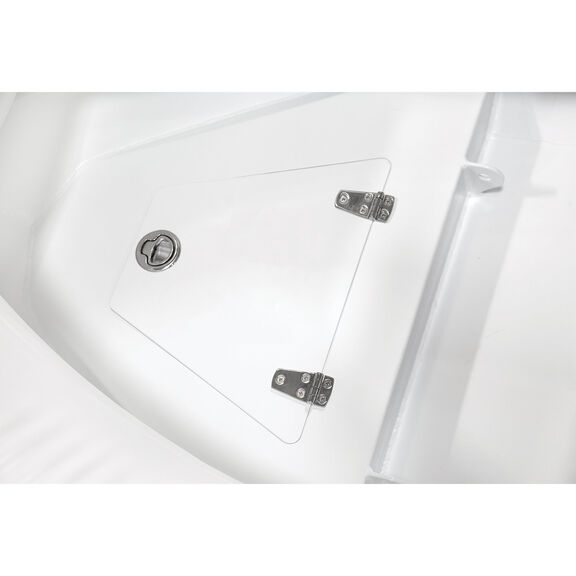 RIB-310 Aluminum Hull Inflatable Boat, 10ft 6in Length, Hypalon UV Resistant Material, 1090lb Capacity image number 2