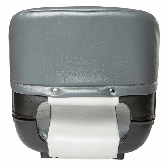 All-Weather Folding Seat, High Back, Charcoal/Gray image number 2