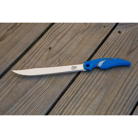 9" Titanium Bonded Serrated Knife image number 1