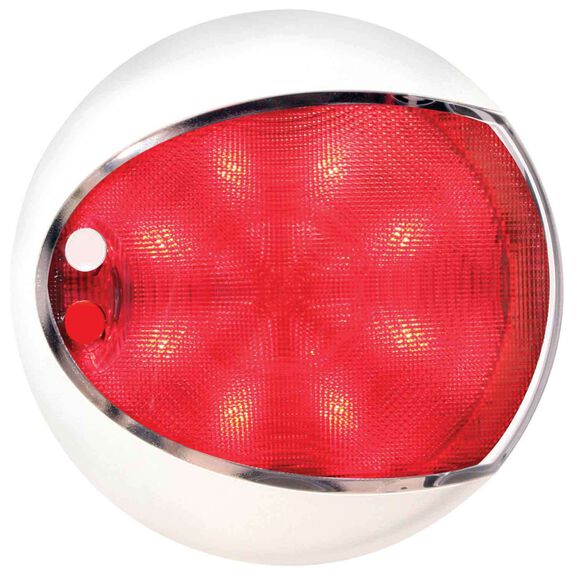 EuroLED&reg; Touch Dome Light White Housing White/Red image number 0