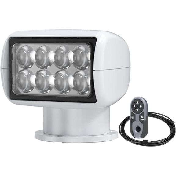 SEAFLO 25W LED Remote Control Marine Searchlight, White, 2000 Lumens, 5500K image number 0