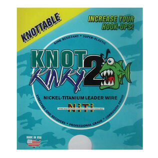 Nickel Titanium Leader Wire, 15', 25Lb