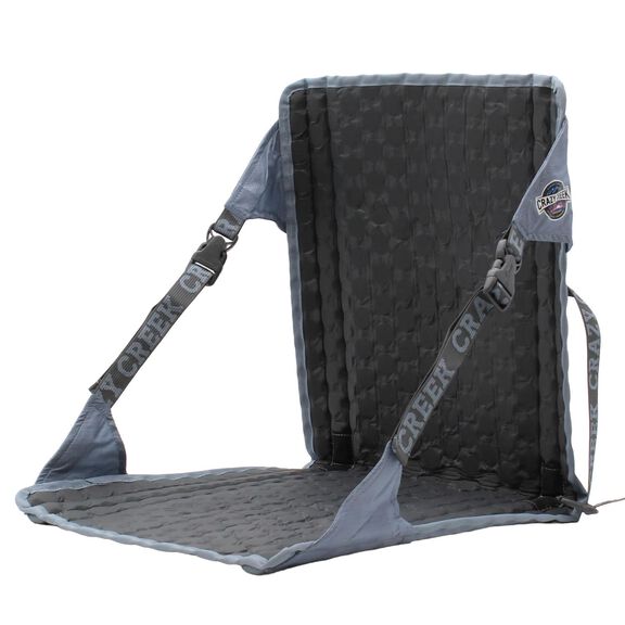 Crazy Creek HEX 2.0 Original Chair for Camping, Stadium Seating & More, Comfort on All Terrains, Adjustable Straps, Compact Design, Water-Resistant, Cobalt/Slate image number 1