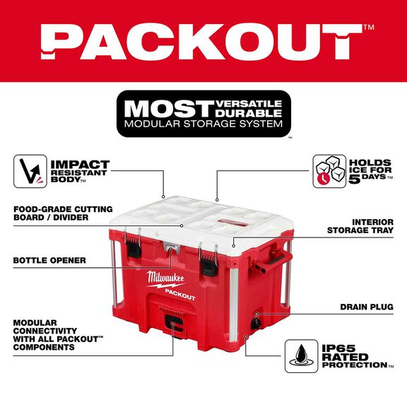 PACKOUT&trade; 40QT XL Cooler image number 1