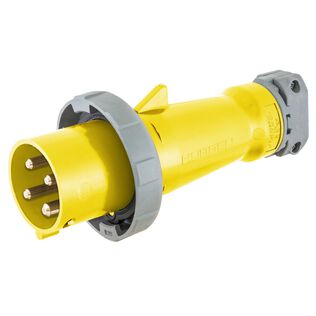 Hubbell Marine Pin & Sleeve  Plug, 3P4W, 100A 125/250V