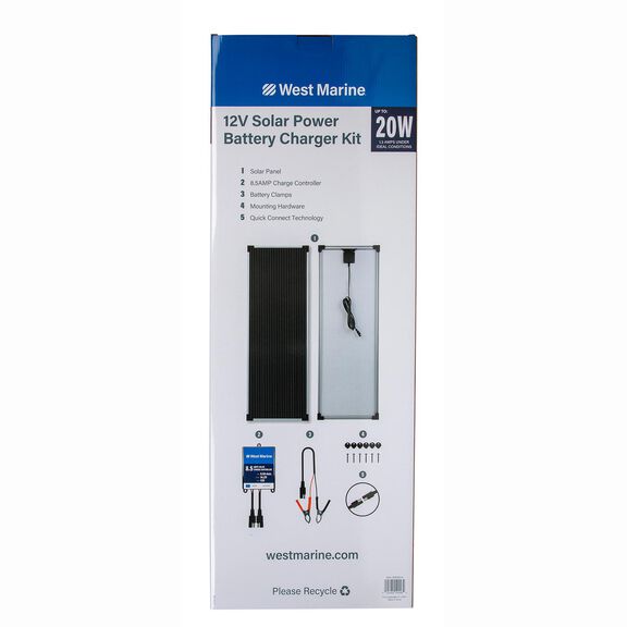20 Watt Solar Panel with 8.5 Charge Controller image number 7
