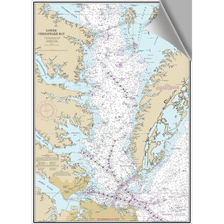 Lake Okeechobee Decorative Nautical Chart
