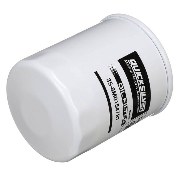 Quicksilver 8M0154781 Oil Filter for Select Johnson/Evinrude 90/115hp and Select Suzuki 70-115hp image number 0