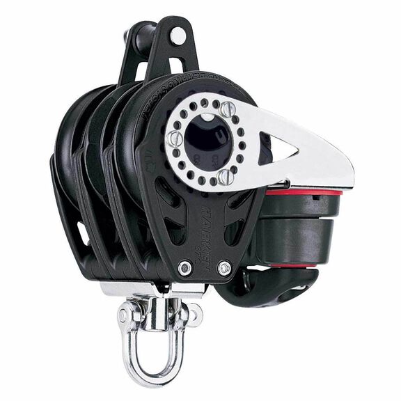 57mm Carbo Triple Ratchet Block with Becket and Cam image number 0