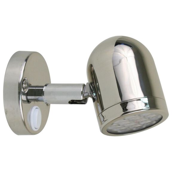 19053P Stainless Steel LED Reading Light image number 0