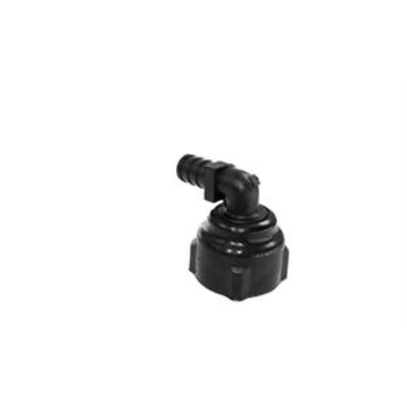 1/2" Barb x 3/4" G.H. Swivel Elbow image number 0