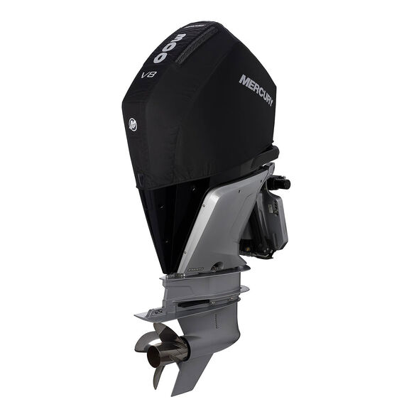 Mercury 8M0228522 4.6L V8 300hp Outboard Vented Splash Cover, Black image number 0