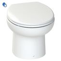 Sanimarin31 Low Profile Automatic Electric Marine Macerting Toilet, Porcelain Bowl, 24 Volt image number 0