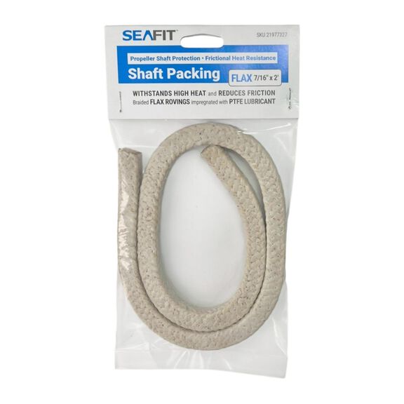 7/16" PTFE Flax Shaft Packing, 2' image number 0