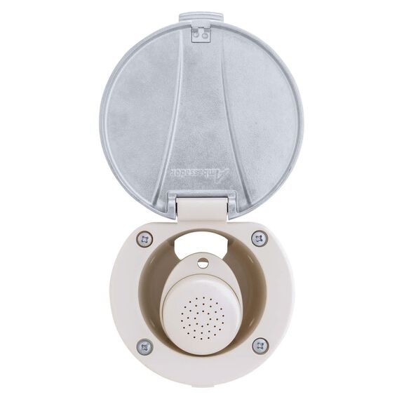 Recessed Shower Warm White Cup with Stainless Steel Lid, Small Warm White Sprayer, 6' Stainless Steel Hose image number 5