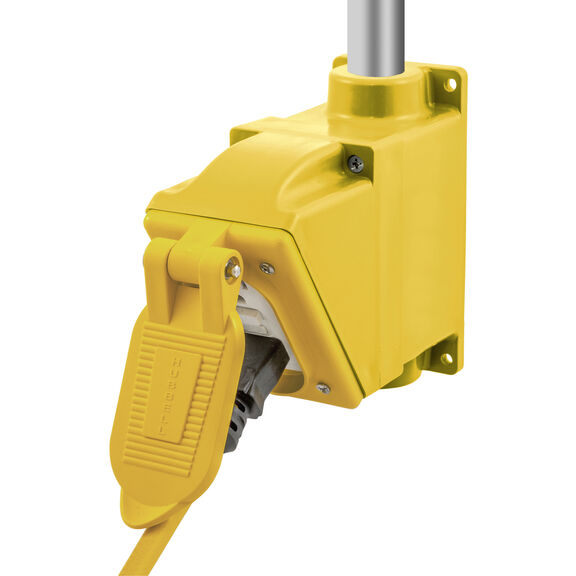 Hubbell Watertight FD Box, 3/4", Yellow image number 1