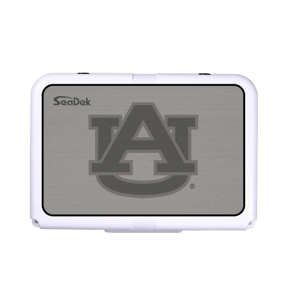 SeaDek Cooler Pad - Collegiate Collection - Fits RTIC 20 - Storm Gray / Black, Auburn University image number 0