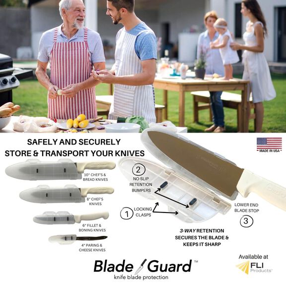 Blade Guard&reg; 6" Knife Edge Protector & Blade Cover, Black image number 6