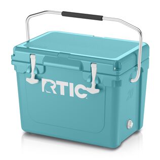 20 Quart Ultra-Tough Rotomolded Hard-Sided Ice Chest Cooler, Fits 30 Cans, Lagoon