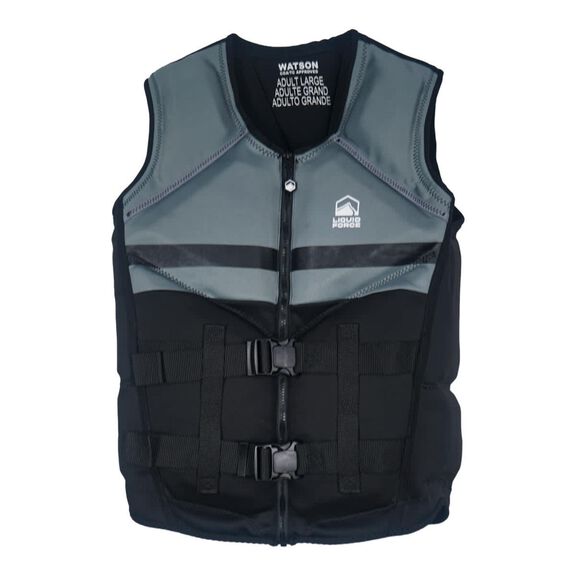 Watson CCGA Life Jacket, Large, Charcoal/Black image number 0