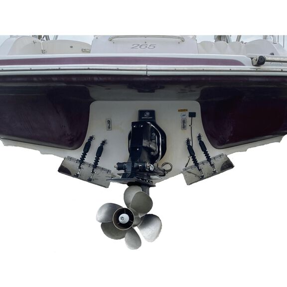 Stainless Steel Smart Tabs 16"X10" Plates / Dual Cylinders, 160lb. Actuators Fully Automatic Trim Tabs image number 2