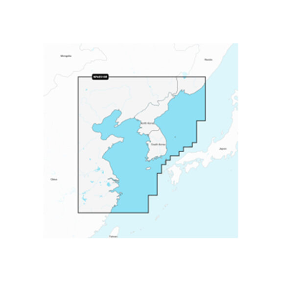 Navionics+ AE018R Yellow Sea, Electronic Chart� image number 0