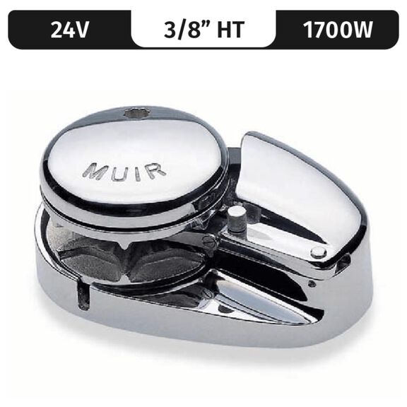 Muir Storm 3500 Low-Profile Windlass, 3/8" HT (G4), 24V DC, 1500W image number 0