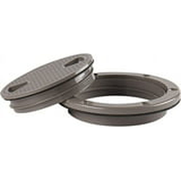 Marine Circular Non-Slip Screw-Out Deck Plate Inspection Access Hatch image number 3