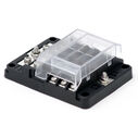 RT Series 6 Position Fuse Block with Ground & LED Indication image number 0