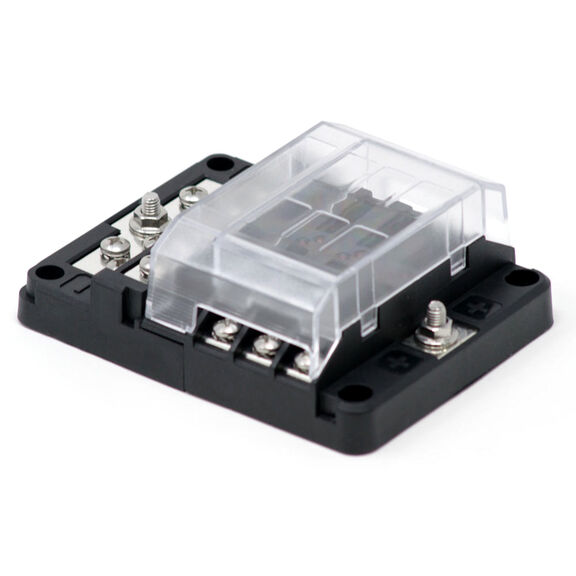 RT Series 6 Position Fuse Block with Ground & LED Indication image number 0